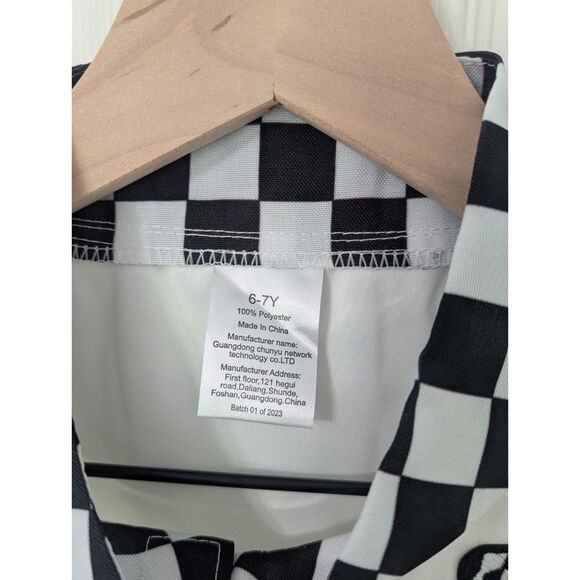 🏎️ Race Car Driver Costume Neon Green 6-7 Yrs NIP - Picture 8 of 8